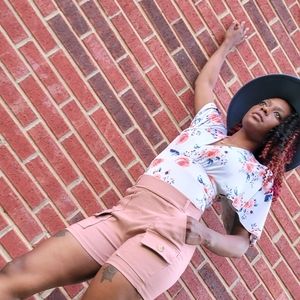 Pull~On Cargo Shorts